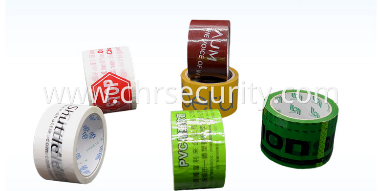 Printed colored band tape